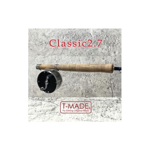 ふるさと納税 フィッシング リール 埼玉県 草加市 ブラック T-MADE　Classic2.7リール　釣り リール フィッシング 渓流釣り | 埼玉県 草加市 釣り 釣り道具 …_3