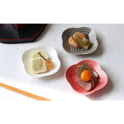 ふるさと納税 食器・グラス 皿 岐阜県 瑞浪市  美濃焼 結 9豆皿 赤 4枚セット 瑞浪市 ／ JS企画 ／ 小田陶器 食器 豆皿 AZAZ178 赤の画像
