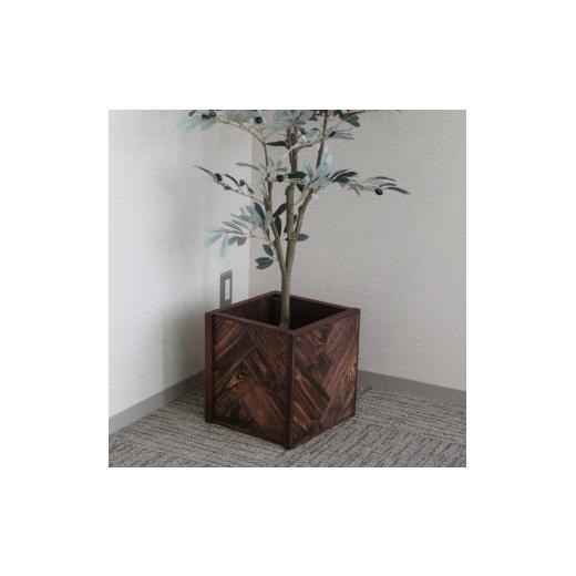 鉢カバー エディラウンド 8号鉢用 黒 #ミュールミル TL012-1LBk | 鉢