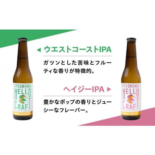 ふるさと納税 ビール 地ビール 福岡県 糸島市  全6回定期便 3種 飲み比べ 糸島 クラフト ビール 瓶 詰め合わせ 6本 セット 糸島市 ／ HELLO BREWERY 地ビール …の画像