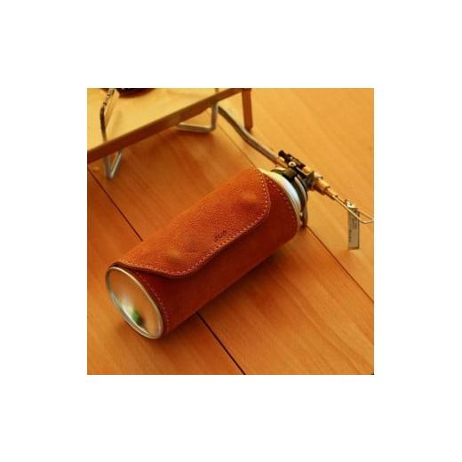 ふるさと納税 アウトドアグッズ 神奈川県 川崎市 SKLO CB缶 ドレスアップレザーカバー Red Red