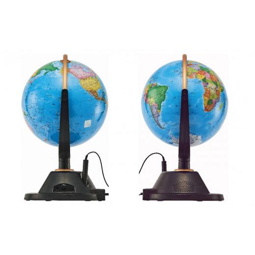 ふるさと納税 雑貨・日用品 玩具 福井県 越前市 しゃべる地球儀 PERFECTGLOBE X パーフェクトグローブ テン PG_X23の画像