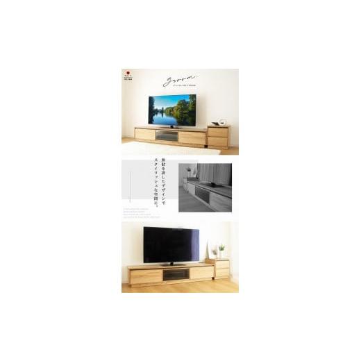 ふるさと納税 家具 福岡県 大川市 180幅 TVボード オーク 国産 日本製 大川家具 完成品 天然木 木製 無垢 テレビ台 おしゃれ ローボード ロータイプ ナチュラ…の画像