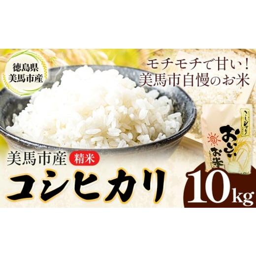 ふるさと納税 米 コシヒカリ 徳島県 美馬市 米 10kg コシヒカリ[9月上旬-8月末頃出荷]精米10kg 美馬市産 アグリサポート美馬 コシヒカリ 米 白米 白米10kg …