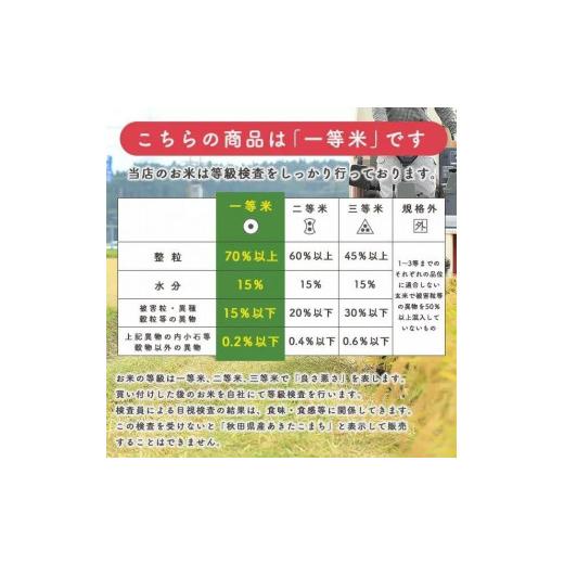 ふるさと納税 米 あきたこまち 秋田県 潟上市  定期便6回 七分つき 秋田県産 あきたこまち5kg×6か月 七分つき 秋田県産 あきたこまち5kg×6か月_4