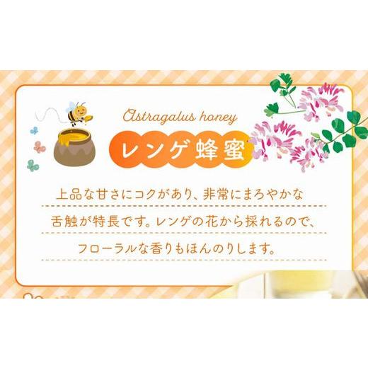 ふるさと納税 加工品等 はちみつ 鹿児島県 南九州市 国産レンゲ蜂蜜600g 1186136の画像