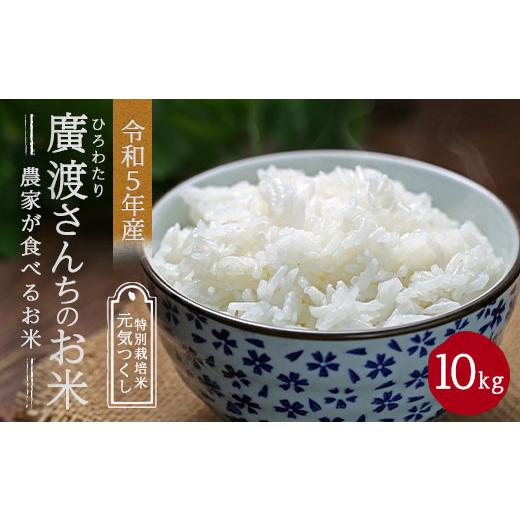 ふるさと納税 福岡県 岡垣町 農家が食べるお米「廣渡さんちのお米」10kg 精米