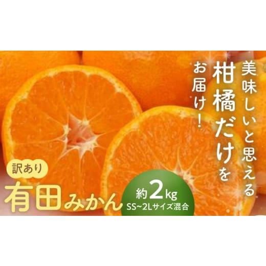 ふるさと納税 果物類 みかん 和歌山県 湯浅町 AN6111_有田みかん 2026年先行予約 訳あり 2kg SS〜2Lサイズ混合 農家直送