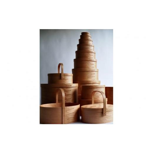 ふるさと納税 伝統技術 石川県 志賀町 シェーカーオーバルボックス 8号