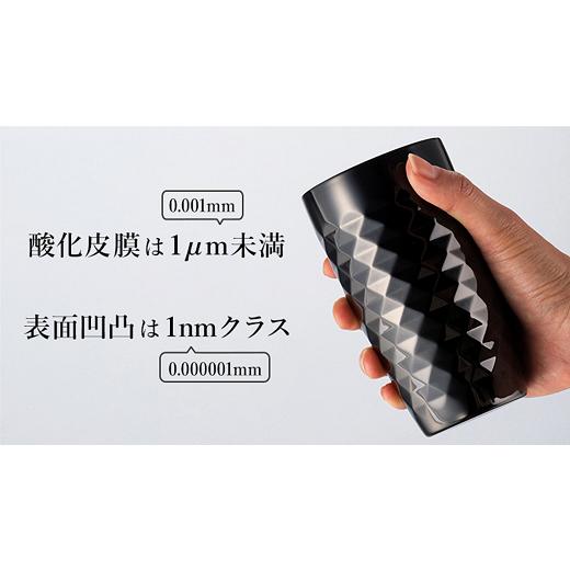 ふるさと納税 食器・グラス タンブラー 新潟県 燕市 ザ・ビアタンブラー・ブラック・スタッズ 2点セット FC147002の画像