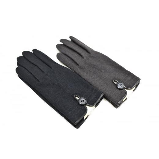 ふるさと納税 小物 香川県 東かがわ市   NEWメンズ手袋(ボタンデザイン)ダークブラウン ダークブラウン