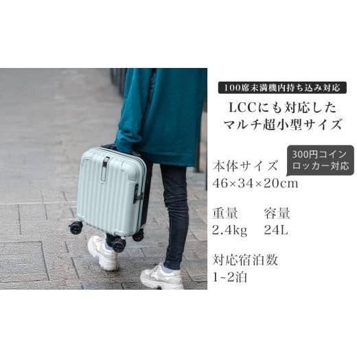 ふるさと納税 カバン 福岡県 大木町 PROEVO ファスナーキャリー スーツケース 機内持ち込み LCC対応 100席未満 SSサイズ(エンボス／D.グリーン) 10001S AY280…