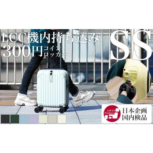 ふるさと納税 カバン 福岡県 大木町 PROEVO ファスナーキャリー スーツケース 機内持ち込み LCC対応 100席未満 SSサイズ(エンボス/アイボリー) 10001S AY282…