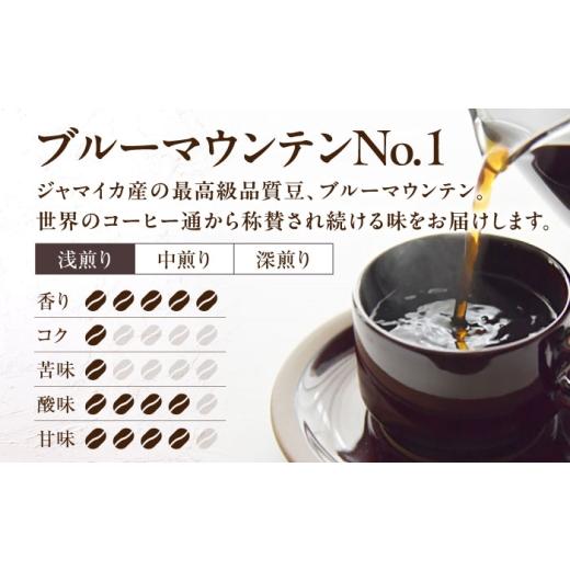 ふるさと納税 コーヒー コーヒー豆 福岡県 豊前市  豆でお届け 全6回定期便 ブルーマウンテン NO.1 コーヒー ( 浅煎り )《豊前市》 稲垣珈琲 珈琲 コーヒー 豆…の画像