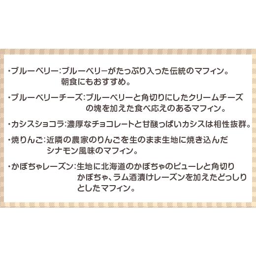 ふるさと納税 焼菓子・チョコレート 北海道 赤井川村 アリスファームの手焼きマフィン12個セット(北海道赤井川村)_3