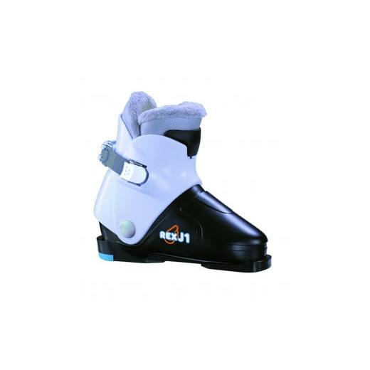 ふるさと納税 スポーツ・アウトドア 奈良県 川西町 REXXAM(レクザム)スキーブーツ REX-J1 (ブラック×ホワイト / 18.0cm) ブラック×ホワイト / 18.0cm