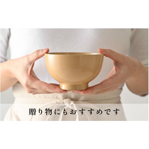 ふるさと納税 陶磁器・漆器・ガラス 福井県 鯖江市 日常使いに最適な木製100%天然漆の汁椀「漆琳堂の真塗り椀」黒 D-03801a ／ 漆琳堂 お椀や 色拭き漆椀 和食…の画像