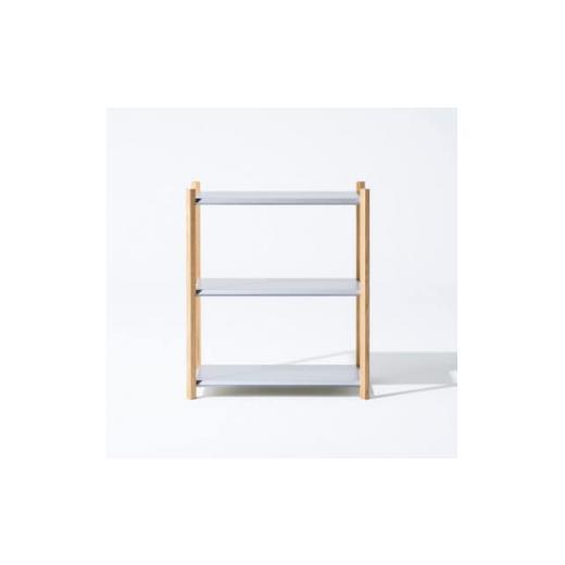 ふるさと納税 家具 インテリア・寝具・収納 山口県 柳井市 Fulcrum Baguette shelf シェルフ ／ 3段×1列(シルバー)_Fulcrum シェルフ 棚 収納 インテリア 家…_2