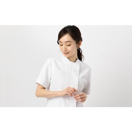 ふるさと納税 服 女 東京都 台東区 レピウスの白衣 レディース ケーシージャケット / ネーム刺繍付き(サイズ:36サイズ) 36サイズ
