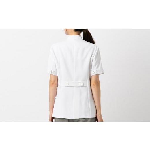 ふるさと納税 服 女 東京都 台東区 レピウスの白衣 レディース ケーシージャケット ／ ネーム刺繍付き（サイズ：40サイズ） 40サイズの画像