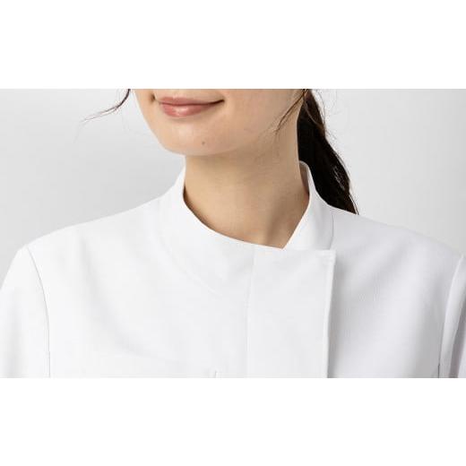 ふるさと納税 服 女 東京都 台東区 レピウスの白衣 レディース ケーシージャケット ／ ネーム刺繍付き（サイズ：42サイズ） 42サイズの画像