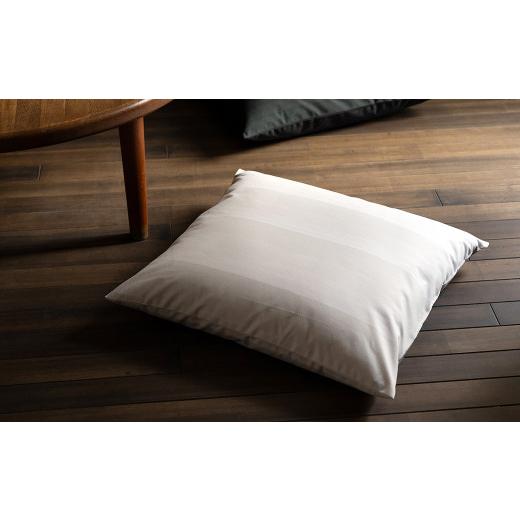 ふるさと納税 タオル・寝具 福岡県 北九州市 無伴奏 白 &lt;KUMASHIMA&gt;座布団カバー 茶席判(43×48cm) 無伴奏 白