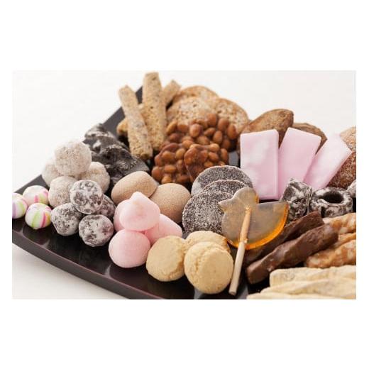 ふるさと納税 菓子 駄菓子 宮城県 仙台市 仙台駄菓子箱詰　550g お菓子 和菓子 駄菓子 老舗 仙台 詰合せ_3