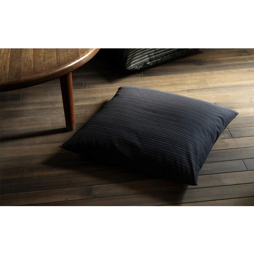 ふるさと納税 タオル・寝具 福岡県 北九州市 闇の気 &lt;KUMASHIMA&gt; 小座布団カバー(38×40cm) 闇の気