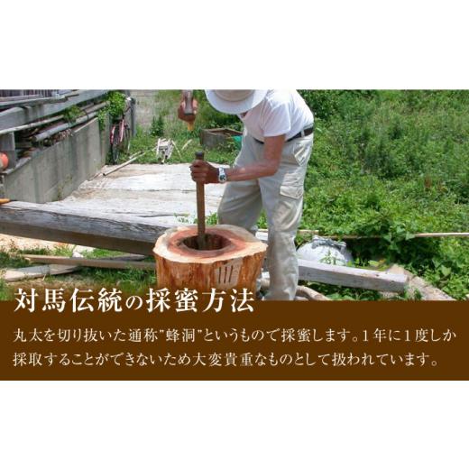 ふるさと納税 加工品等 はちみつ 長崎県 対馬市  1週間以内発送 対馬 天然 和蜂 蜂蜜 180g 1瓶 《 対馬市 》 うえはら株式会社 対馬 新鮮 濃密 ニホンミツバチ…の画像