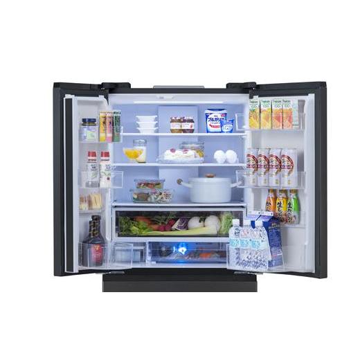 ふるさと納税 キッチン家電 宮城県 角田市 冷蔵庫 大型冷蔵庫 503L アイリスオーヤマ ブラック 冷凍庫 両開きフレンチドア 幅68.5 大容量 冷蔵 冷凍 冷蔵保存 …_4