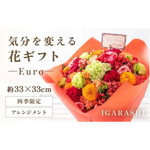 ふるさと納税 雑貨・日用品 花 福井県 あわら市 気分を変える花ギフト Euro(アレンジメント・四季限定アイテム) aw062-c003_09 アレンジメント・四季限定アイ…