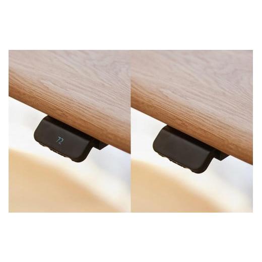 ふるさと納税 家具 インテリア・寝具・収納 福岡県 大川市  幅140cm オーク 電動昇降デスク 無垢材 パソコンデスク WAAKstandingProの画像