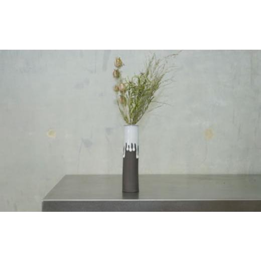 ふるさと納税 家具 インテリア・寝具・収納 岐阜県 瑞浪市 Hanano Shizuku Lavender 白 瑞浪市 ／ nozan 花瓶 フラワーベース AZCQ003の画像