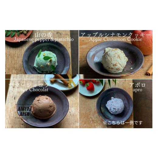 ふるさと納税 アイス・ヨーグルト シャーベット 新潟県 加茂市  定期便3ヶ月毎月お届け AMEYA AISU アイスクリーム＆シャーベット 6個入 おまかせギフトボック…の画像