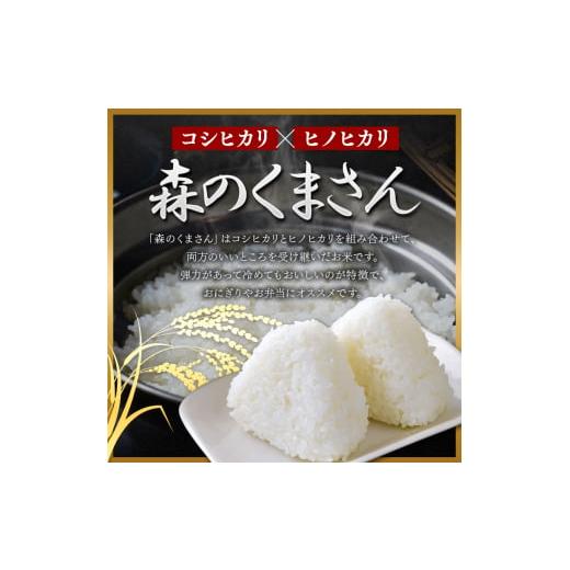 ふるさと納税 熊本県 和水町 【定期便6回】 熊本県産 森のくまさん 無洗米 20kg | 小分け 5kg × 4袋  熊本県産 こめ 米 無洗米 ごはん 銘柄米 ブランド米 単…｜furusatochoice｜03