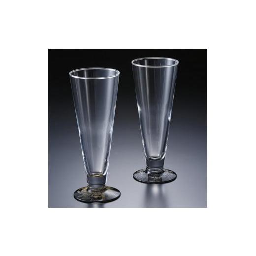 ふるさと納税 雑貨・日用品 グラス 和歌山県 海南市 ぬりもん de Verre ピルスナーグラス 蒔絵 ボタニカル ペア ボタニカル