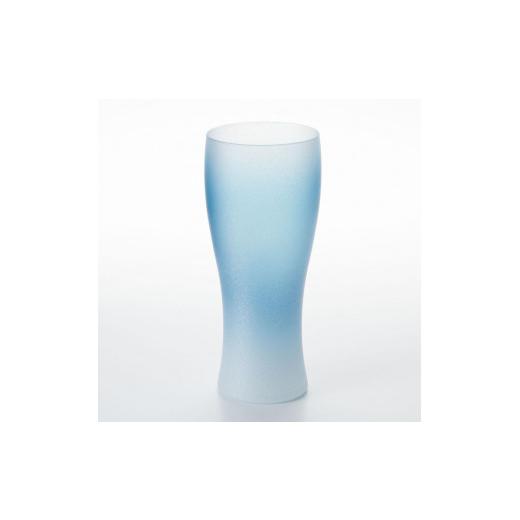 ふるさと納税 雑貨・日用品 グラス 和歌山県 海南市 ぬりもん de Verre ビアグラス クールグラデーション BL クールグラデーションBL
