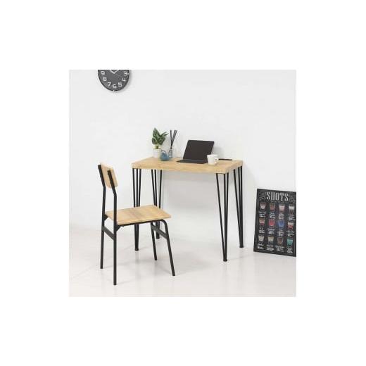 ふるさと納税 家具 テーブル 和歌山県 海南市 モダンナチュラル アートデスク2点セット(コンセント付) モダンナチュラル