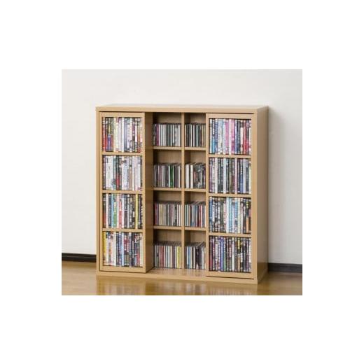 ふるさと納税 家具 本棚・ラック・カラーボックス 和歌山県 海南市 ナチュラル 深型スライドシェルフ ナチュラル