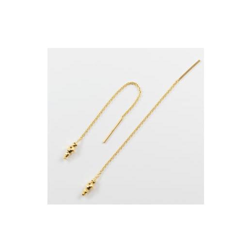 ふるさと納税 アクセサリー ピアス 山梨県 -  ジュエリー K24 dressy／ドレッシー ピアス　山梨県 MITURE 純金_ジュエリー ピアス K24 純金 ゴールド アクセサ…の画像