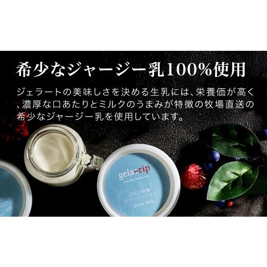 ふるさと納税 菓子 アイス 北海道 美瑛町 びえい牧場 ジャージーミルクジェラート 24個BOX 034-06の画像