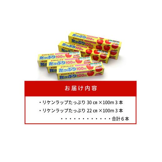 ふるさと納税 埼玉県 深谷市 リケンラップ　たっぷり?100ｍ詰合せ（6本）　【11218-0662】｜furusatochoice｜05