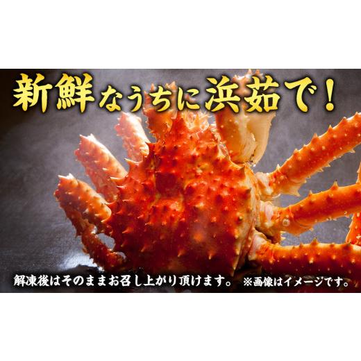 ふるさと納税 北海道 白老町 北海道産 浜ゆでたらばがに タラバ 2kg 〈斉藤水産〉 北海道 2kg