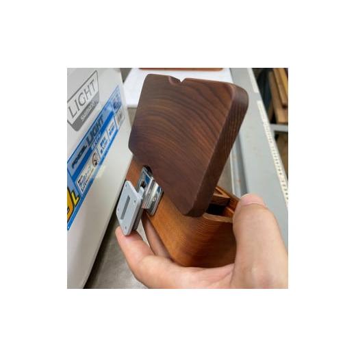 ふるさと納税 木工品・竹工品 千葉県 南房総市 木製キス釣り餌箱 二層Mサイズ145 石粉皿 金具付き 軽量 受注生産 mi0037-0028 |  | 03