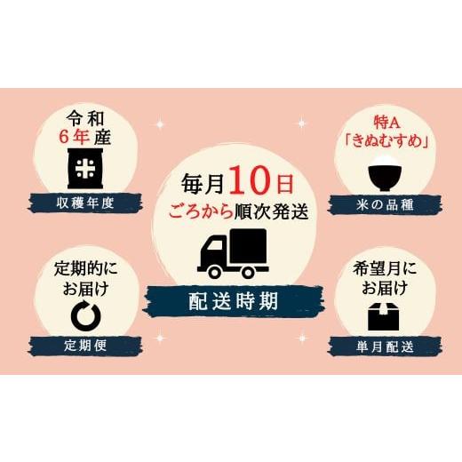 ふるさと納税 岡山県 総社市 【令和6年産米】特Aきぬむすめ【精白米】90kg 定期便（15kg×6回）岡山県総社市産〔令和6年11月・令和7年1月・3月・5月・7月・9月…｜furusatochoice｜03