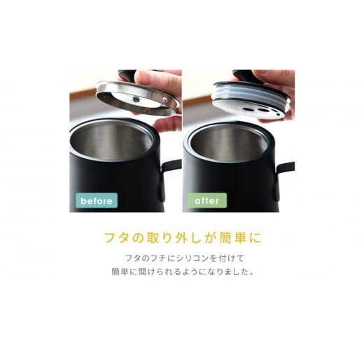 ふるさと納税 キッチン家電 岐阜県 中津川市 温度調節機能付き電気ケトル（1000W／0.8L） EKG-C801(B) 77678 F4N-2564