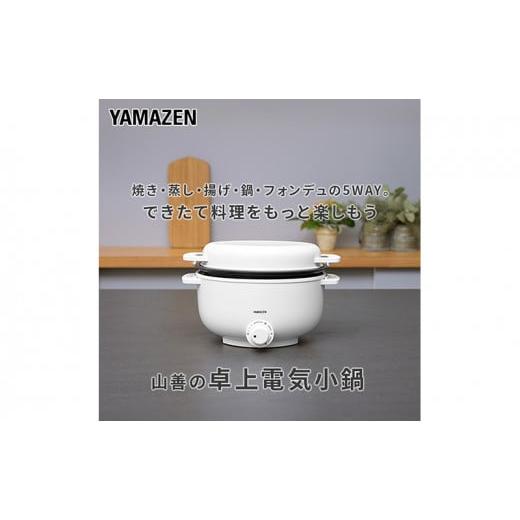 ふるさと納税 キッチン家電 岐阜県 中津川市 卓上電気小鍋 デキタテポット YMCP-S650(W)R7J70 F4N-2563