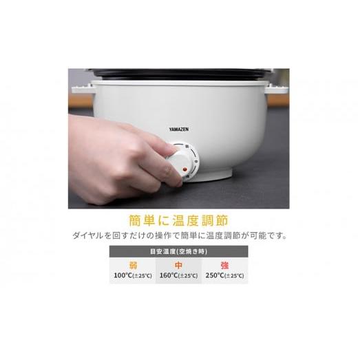 ふるさと納税 キッチン家電 岐阜県 中津川市 卓上電気小鍋 デキタテポット YMCP-S650(W)R7J70 F4N-2563