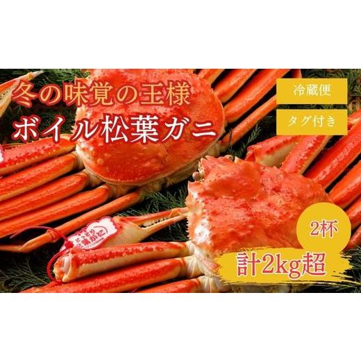 ふるさと納税 カニ 松葉ガニ 鳥取県 倉吉市 特撰 松葉がに タグ付き 1kg超の大きいサイズ 特大2杯 ボイル 着日指定不可 (11月発送)N2_Y (松葉ガニ カニ ズ…