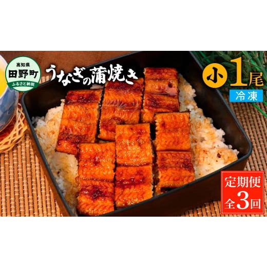ふるさと納税 うなぎ 高知県 田野町 田野町産うなぎの蒲焼き(小) 1尾×3回 定期便 3ヶ月 定期コース 1尾あたり90〜120g タレ付き 山椒付き うなぎ 鰻 ウナギ …